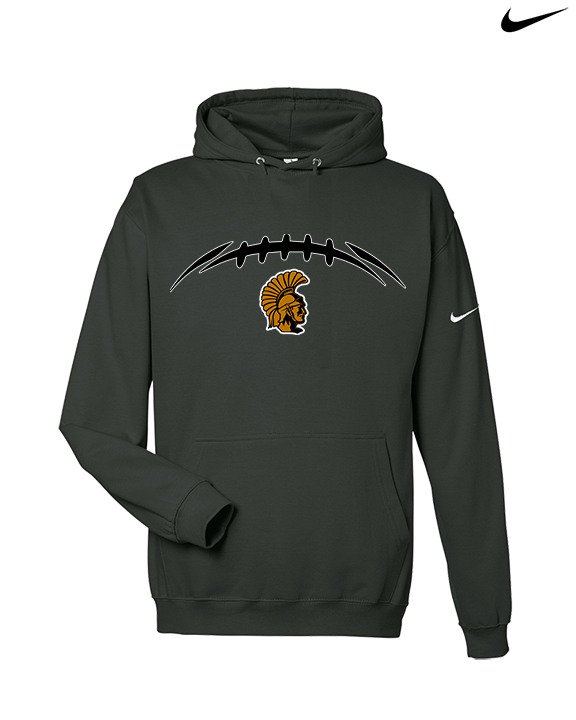 Topeka HS Football Laces - Nike Club Fleece Hoodie