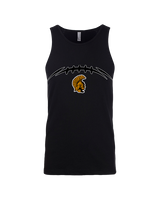 Topeka HS Football Laces - Tank Top
