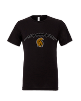 Topeka HS Football Laces - Tri-Blend Shirt