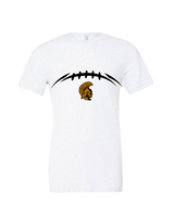 Topeka HS Football Laces - Tri-Blend Shirt