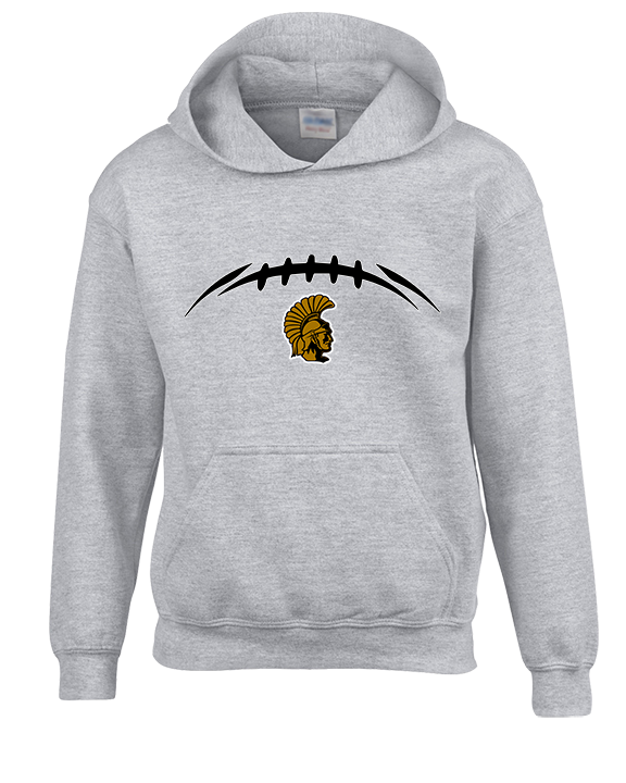 Topeka HS Football Laces - Unisex Hoodie
