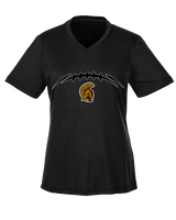 Topeka HS Football Laces - Womens Performance Shirt
