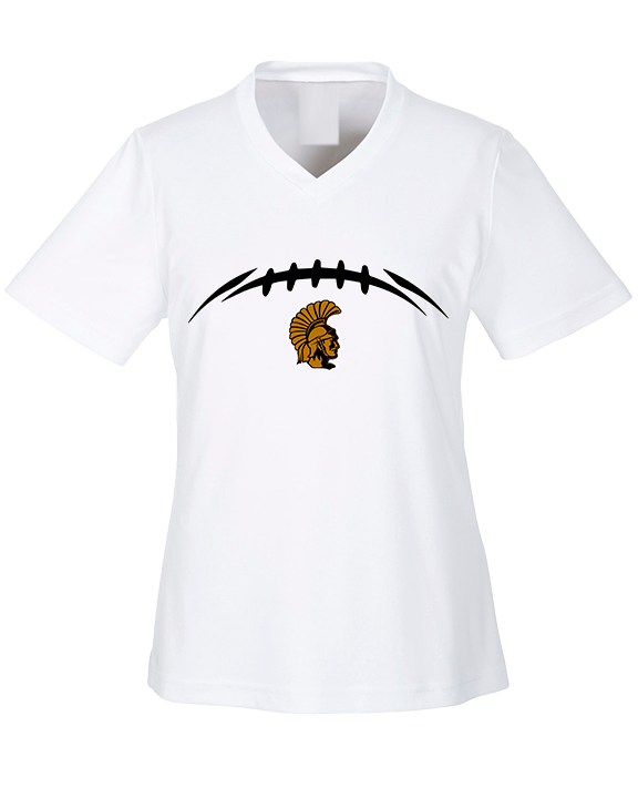 Topeka HS Football Laces - Womens Performance Shirt