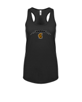 Topeka HS Football Laces - Womens Tank Top