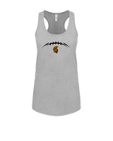 Topeka HS Football Laces - Womens Tank Top