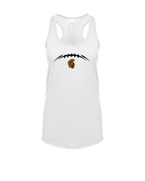 Topeka HS Football Laces - Womens Tank Top