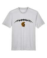 Topeka HS Football Laces - Youth Performance Shirt