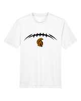 Topeka HS Football Laces - Youth Performance Shirt