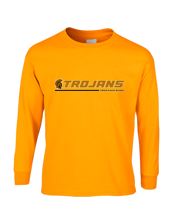 Topeka HS Football Lines - Cotton Longsleeve