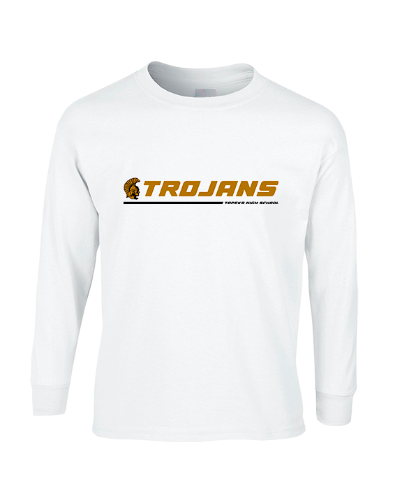 Topeka HS Football Lines - Cotton Longsleeve