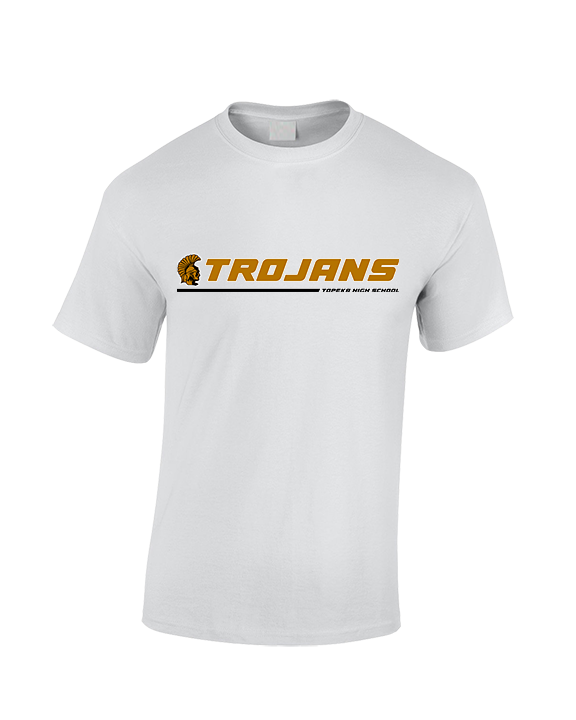 Topeka HS Football Lines - Cotton T-Shirt