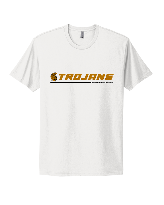 Topeka HS Football Lines - Mens Select Cotton T-Shirt