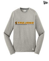 Topeka HS Football Lines - New Era Performance Long Sleeve
