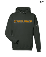 Topeka HS Football Lines - Nike Club Fleece Hoodie