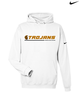 Topeka HS Football Lines - Nike Club Fleece Hoodie