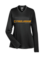 Topeka HS Football Lines - Womens Performance Longsleeve