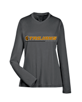 Topeka HS Football Lines - Womens Performance Longsleeve