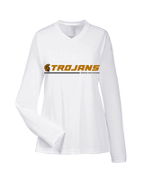 Topeka HS Football Lines - Womens Performance Longsleeve