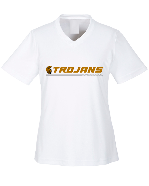 Topeka HS Football Lines - Womens Performance Shirt