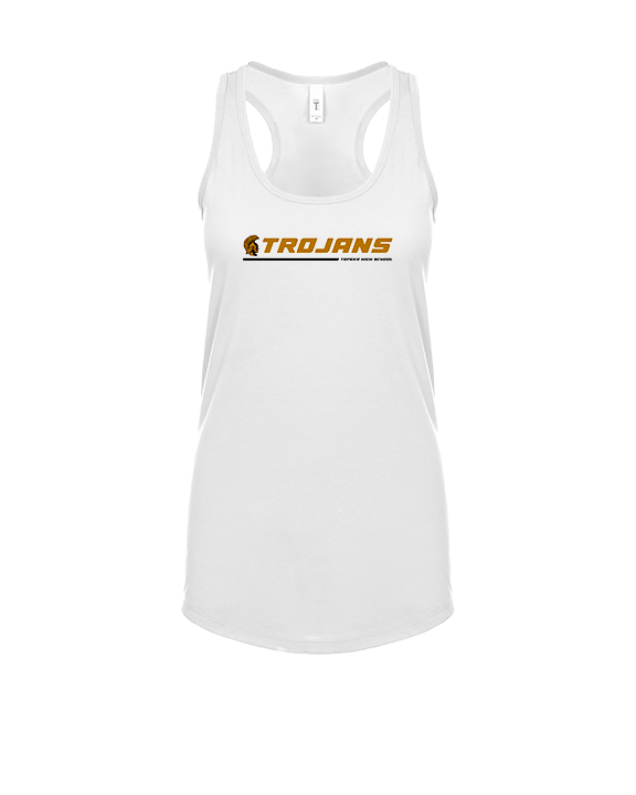 Topeka HS Football Lines - Womens Tank Top