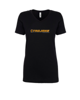 Topeka HS Football Lines - Womens Vneck