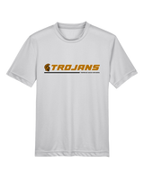 Topeka HS Football Lines - Youth Performance Shirt
