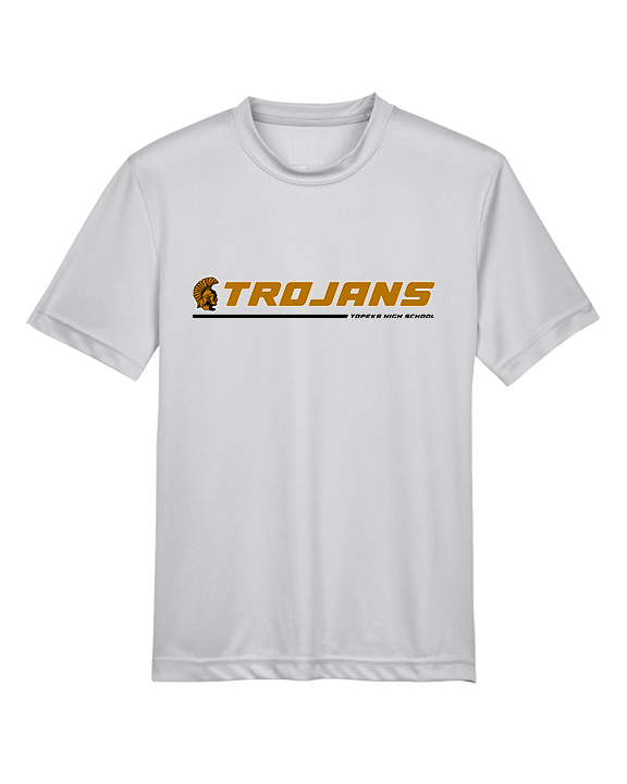 Topeka HS Football Lines - Youth Performance Shirt