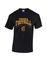 Topeka HS Football School Football - Cotton T-Shirt