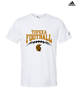 Topeka HS Football School Football - Mens Adidas Performance Shirt