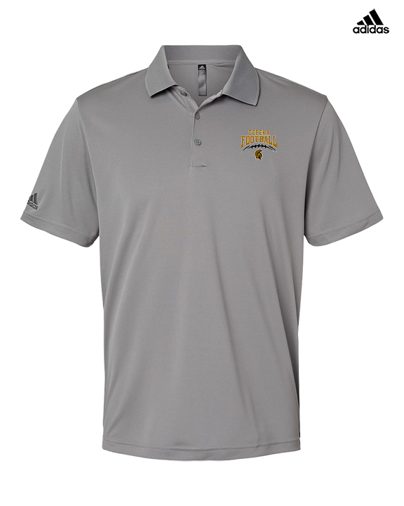 Topeka HS Football School Football - Mens Adidas Polo