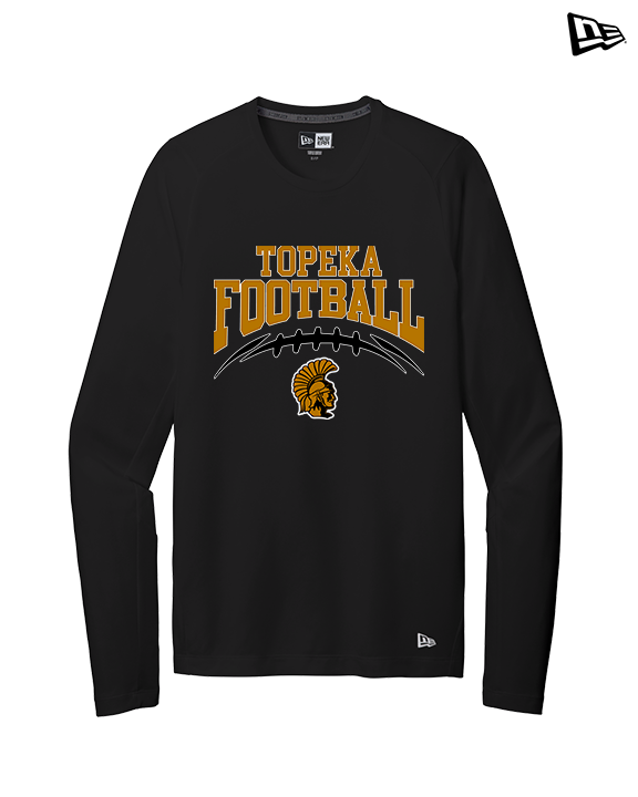 Topeka HS Football School Football - New Era Performance Long Sleeve