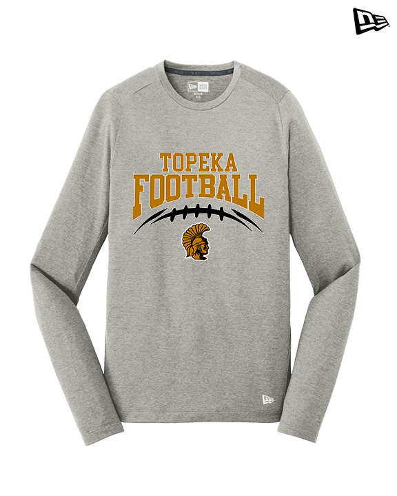 Topeka HS Football School Football - New Era Performance Long Sleeve