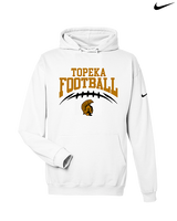 Topeka HS Football School Football - Nike Club Fleece Hoodie