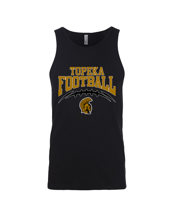 Topeka HS Football School Football - Tank Top