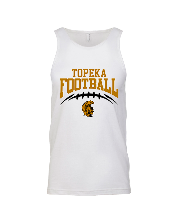 Topeka HS Football School Football - Tank Top