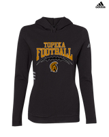 Topeka HS Football School Football - Womens Adidas Hoodie