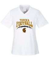 Topeka HS Football School Football - Womens Performance Shirt