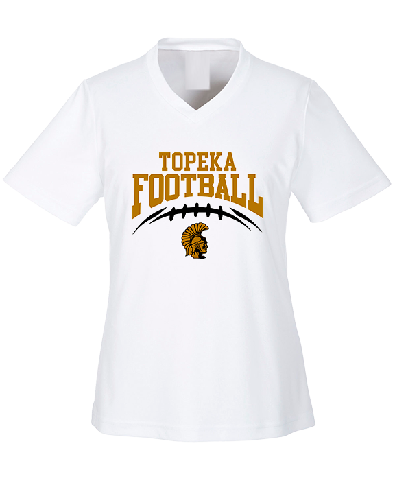 Topeka HS Football School Football - Womens Performance Shirt