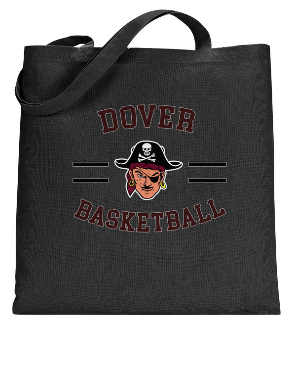 Dover HS Boys Basketball Curved - Tote Bag