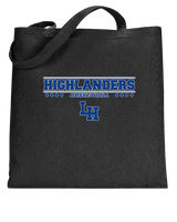 La Habra HS Basketball Border - Tote Bag