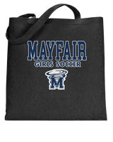 Mayfair HS Girls Soccer Block - Tote Bag