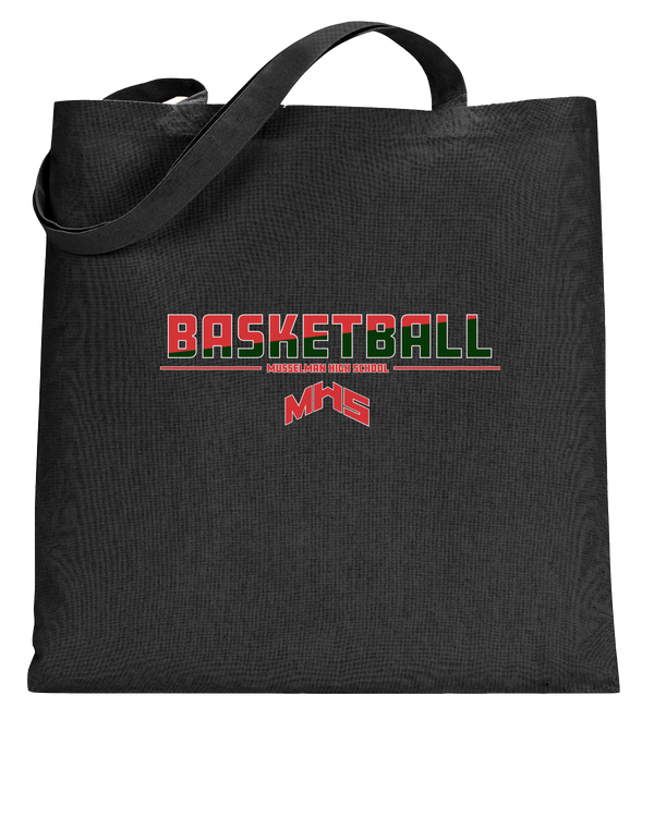 Musselman HS  Basketball Cut - Tote Bag