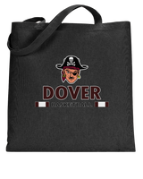 Dover HS Boys Basketball Stacked - Tote Bag