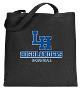 La Habra HS Boys Basketball Shadow - Tote Bag