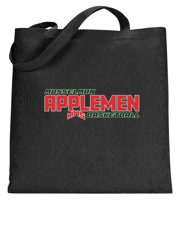 Musselman HS  Basketball Bold - Tote Bag