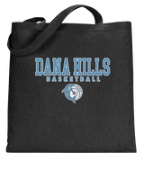 Dana HIlls HS Girls Basketball Block - Tote Bag