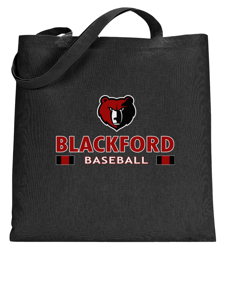 Blackford HS Baseball Stacked - Tote Bag