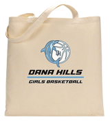 Dana HIlls HS Girls Basketball Split - Tote Bag