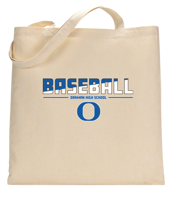 Oakman HS Baseball Cut - Tote Bag