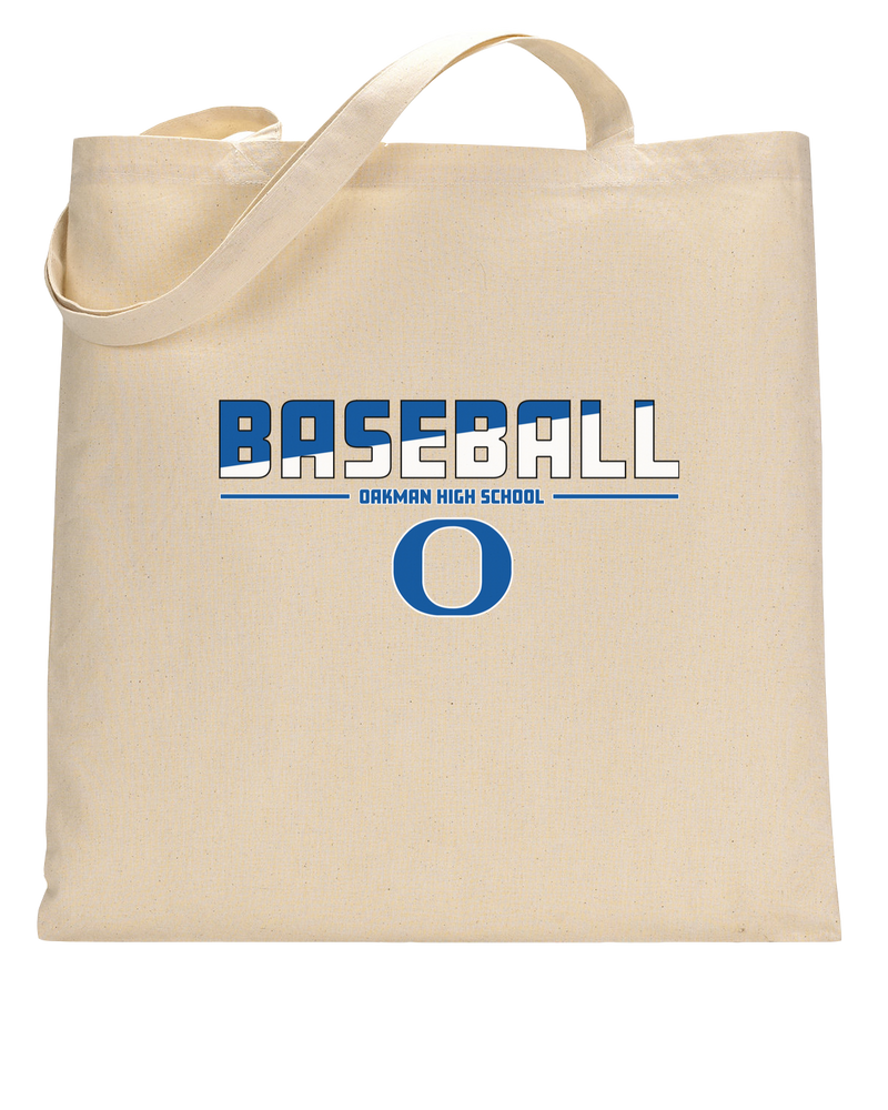Oakman HS Baseball Cut - Tote Bag